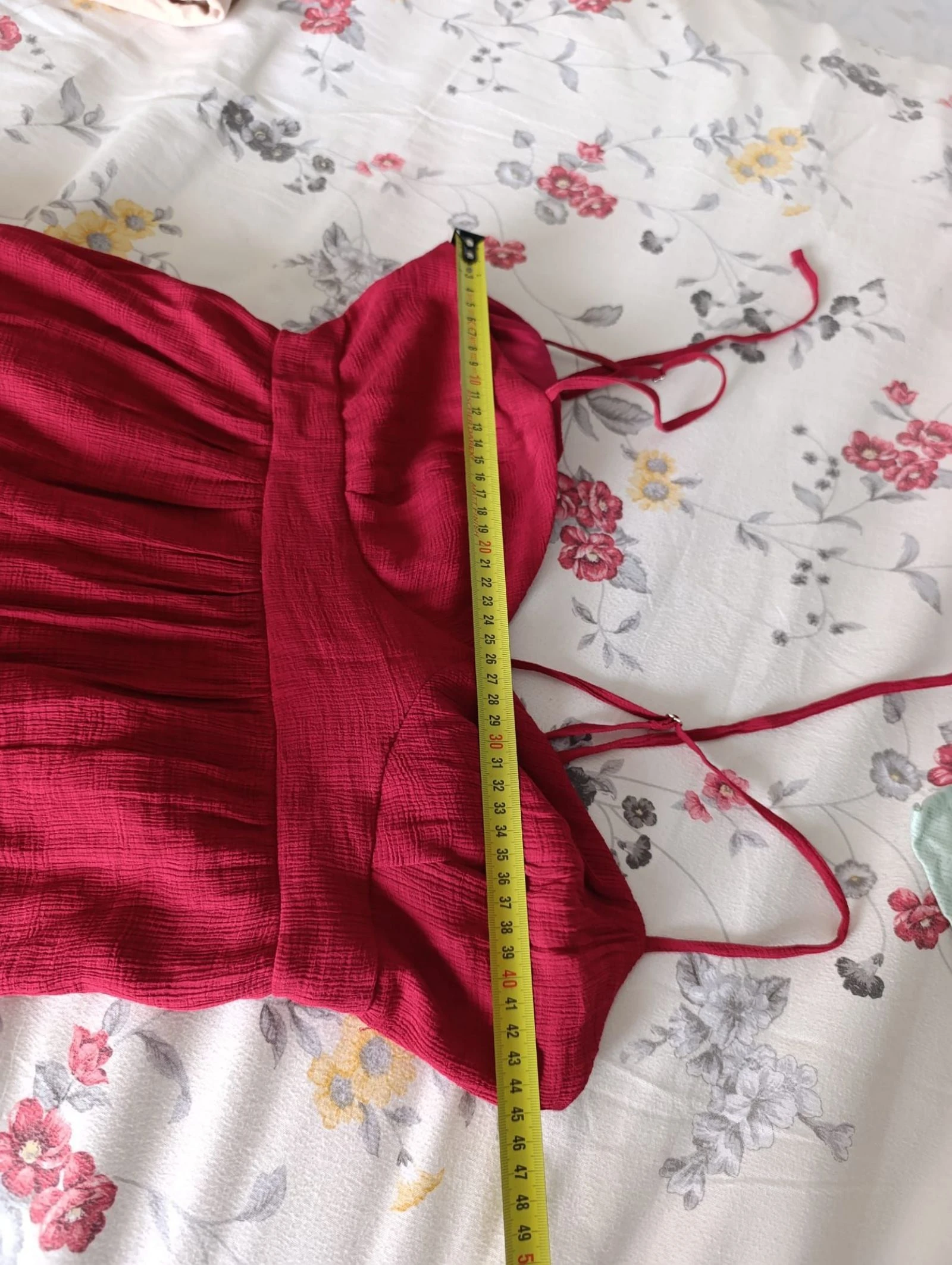 Vestido Zara maxi frambuesa talla XL  – photo 14